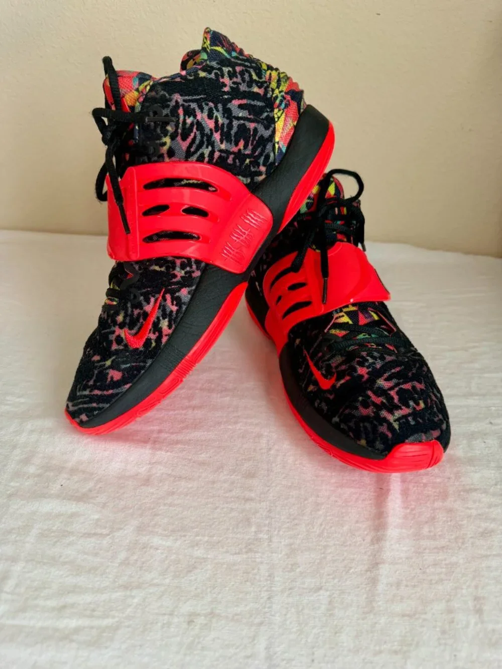 Nike KD 14 Black Bright Crimson KY-D Dream Mid Sneaker CW3935-002 Mens Sz 11.5